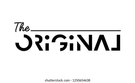 original slogan for T-shirt printing design and various jobs, typography,  vector.