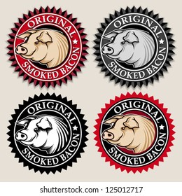 Original Smoked Bacon Seal / Mark