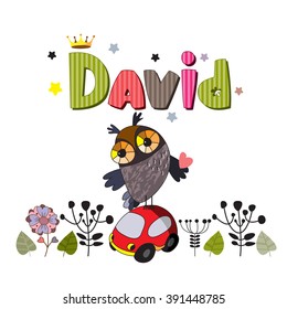 The original spelling of the name David.
