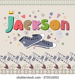 The original spelling of the name "Jackson".
