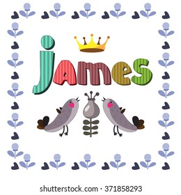 The original spelling of the name "James".