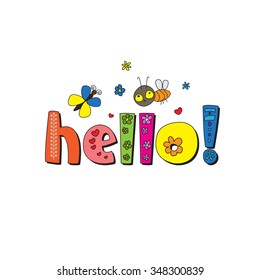 The original spelling of the word Hello.