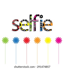 The original spelling of the word "selfie".