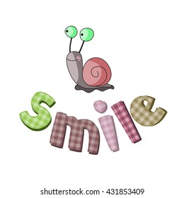 The original spelling of the word "smile".