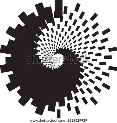 Original Spiral bold icon, done in illustrator using shapes. No AI used in tis design