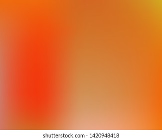 Original splash and spreading spot. EPS. Vector illustration space. Orange editable drawing, made from random multicolor spots.