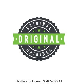 Original Stamp Seal Vector Template