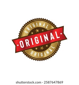 Original Stamp Seal Vector Template