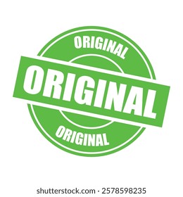 original stamp sign symbol vector flat icon