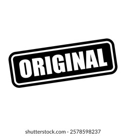 original stamp sign symbol vector flat icon