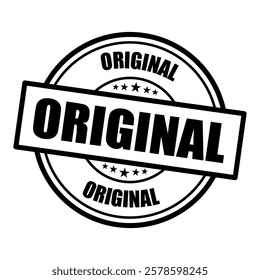 original stamp sign symbol vector flat icon