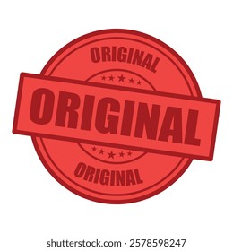 original stamp sign symbol vector flat icon