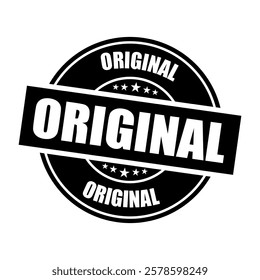 original stamp sign symbol vector flat icon