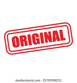 original stamp sign symbol vector flat icon