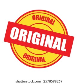 original stamp sign symbol vector flat icon