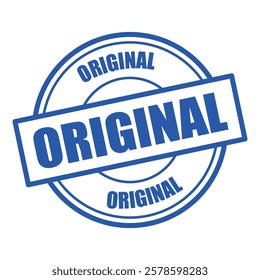 original stamp sign symbol vector flat icon