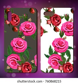 Original template for smart prone cover. Great floral collection