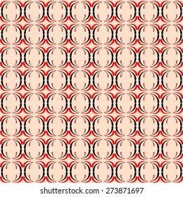 Original texture of the black - red abstract shapes on a light background. Vector illustration.