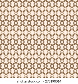 Original texture of brown abstract shapes on a beige background. Vector illustration.