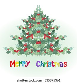 The original tree for design. Vector illustration