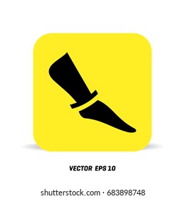 original trendy vector realistic ladies shoe.
