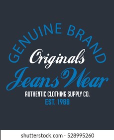 Original t-shirt. Typography Retro artwork vector illustration
