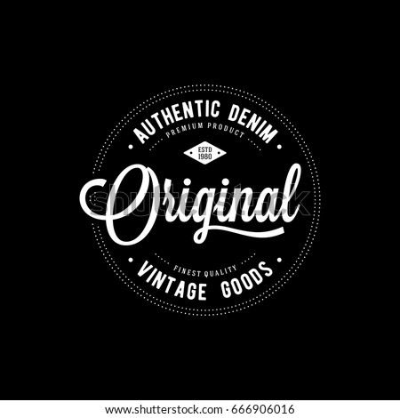 Original typography for t-shirt print. Apparel fashion design. Vector illustration