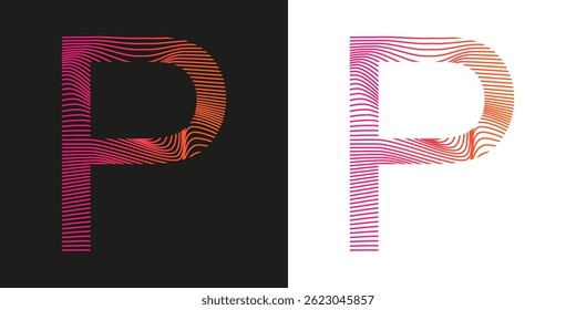 Original unusual, fun, colorful alphabet. Vector illustration.