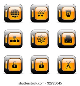 Original vector buttons for web design (set 3)