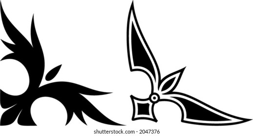 Original vector corner ornaments. This is a vector image - you can simply edit colors and shapes.