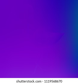 Original vector gradient with flamingo. Cute texture in blue colors. Stylish deep colors background.