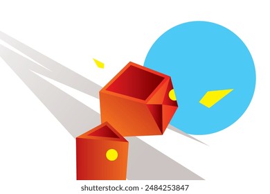 Original vector illustration. An abstract background for a website, application, or design. Hand drawn, not AI