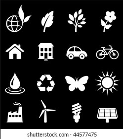 Original vector illustration: environment elements icon set