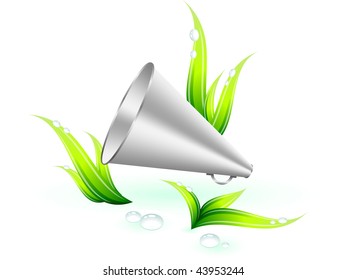 Original Vector Illustration: environmental speaker AI8 compatible