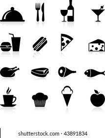 Original vector illustration: Food icons