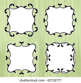 Original-Vektorgrafik: AI8-kompatible Frame-Designs