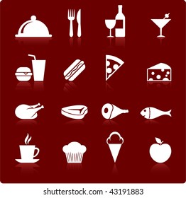 Original Vector Illustration: Gourmet Food Icon Set