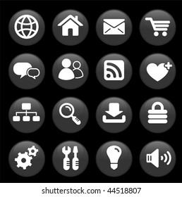 Original vector illustration: internet design icon set