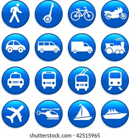 Original vector illustration: Transportation icons design elements