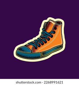 Original vector illustration in vintage style. Retro audio cassettes in different colors. T-shirt design. A design element.