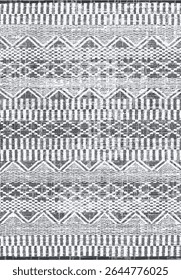 Original Washed out effect Vector Carpet design and illustration with grunge texture 
