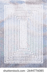 Original Washed out effect Vector Carpet design and illustration with grunge texture 
