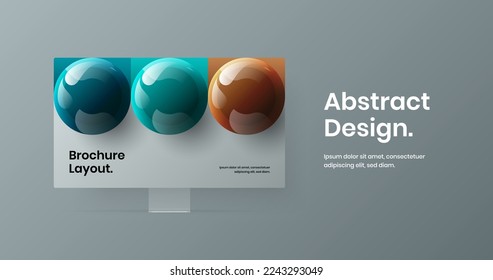 Original web project vector design layout. Creative display mockup site screen illustration.
