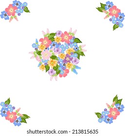 Original wedding card in the form of heart