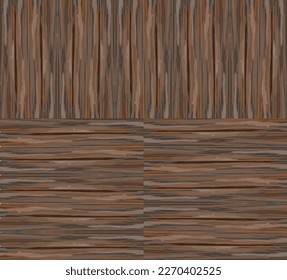 Is the original wood-look tile replication of hickory, oak, olive, walnut, and maple woods with replicated wood grains. Wooden decking outdoor textures are seamless. Dark brown wood.