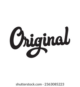 Original word hand lettering. Handmade vector calligraphy