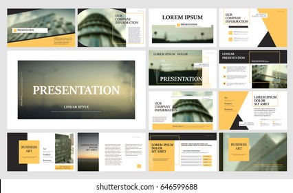 Original yellow Presentation templates or corporate booklet. 
Easy Use in creative flyer and style info banner, trendy strategy mockups. 
Simple modern Slideshow or Startup. ppt. 
