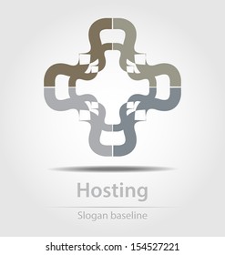 Originally created  business icon