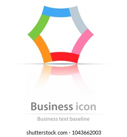 Originally created business icon for creative design tasks