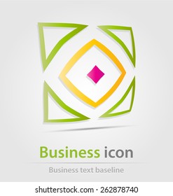 	Originally created business icon for creative design work